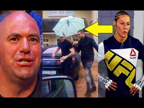 Conor McGregor & umbrella holder; Jon Jones 'I've punished motherf**kers'; Sponsor drops Cris Cyborg