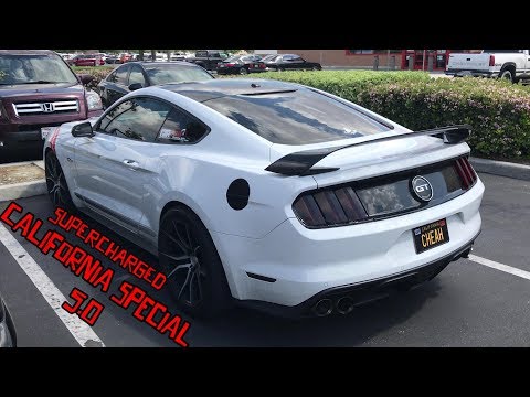 FASTEST MUSTANG I'VE BEEN IN | Supercharged 5.0 California special