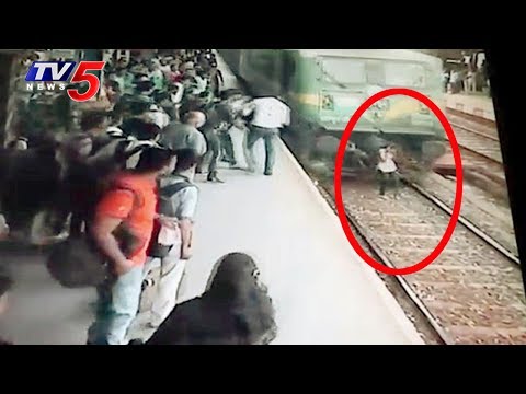 Miracle in Mumbai : Girl Hit By Train, Survives | TV5 News