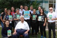 Gugu Badhun people and authors at the book launch in Townsville.