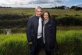 Pradeep and Pratibha Raniga at the Carrum Downs site of the new RSSB headquarters.