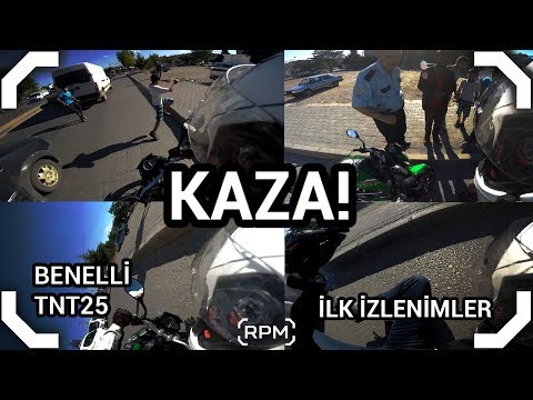 TEST MOTORU İLE KAZA YAPTIK! Benelli Tnt 25 İlk İzlenimler - Test [RPM]