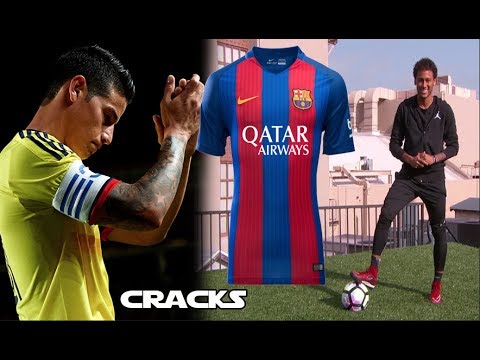 JAMES pidió este FAVOR a INIESTA | CÁRCEL por usar CAMISETA del BARÇA | NEYMAR IMPRESIONA en RETO