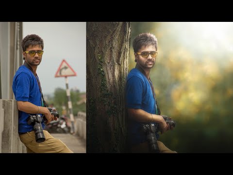 Photoshop Tutorial | Photo Manipulation Change Background & Blending TJ