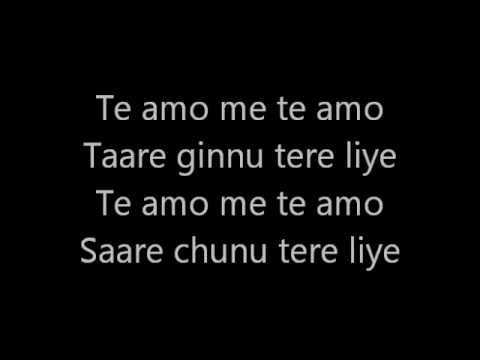 Te Amo - Dum Maaro Dum (2011) Karaoke with Lyrics