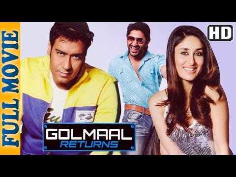 Golmaal Returns {HD} - Ajay Devgan - Kareena Kapoor - Arshad Warsi - Shreyas Talpade - Tusshar