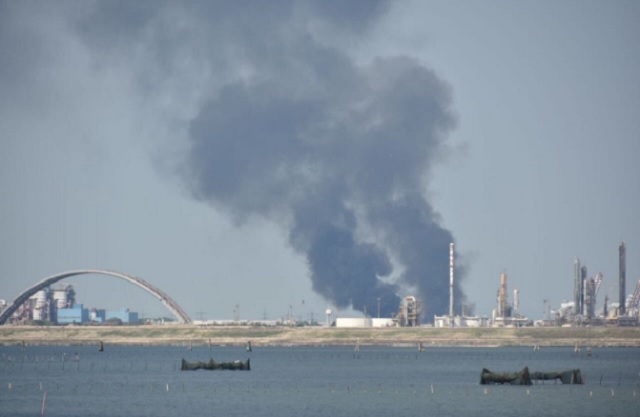 Another fire has broken out at an Italian waste depot