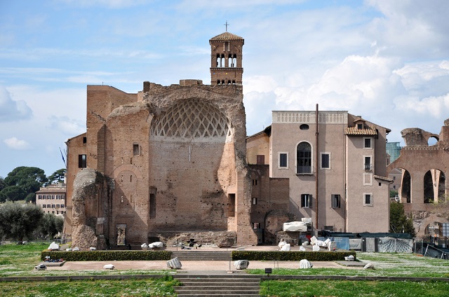 Rome authorities defend controversial stage built amidst ruins for rock musical