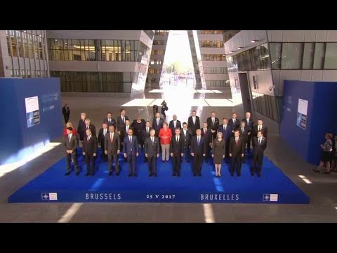 FULL Event: NATO meeting in Brussels. President Trump speech at NATO summit. May 25, 2017.