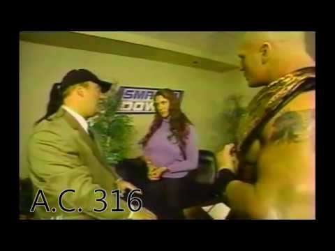 Stephanie McMahon, Paul Heyman, Brock Lesnar & The Undertaker segments 10/17/2002