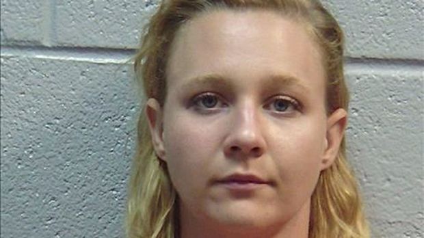 Reality Winner in an image released by the Lincoln County Sheriff's Office, Georgia.
