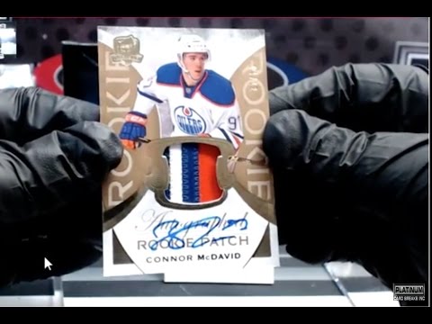 2015/16 UD The Cup Hockey Random Case #10 - EPIC CONNOR MCDAVID RPA /12