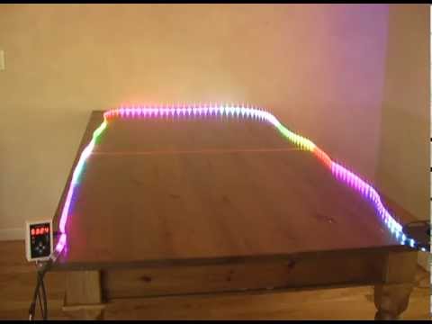 LED Light Strip Demo - Dream Color - 5050 - RGB - 150LED - 6803 Chip - 94 Programs