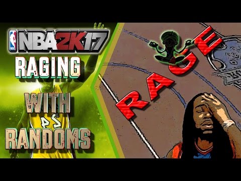 RAGING WITH RANDOM | BEST POINT FORWARD BUILD | WE ALMOST DID IT - NBA 2K17 MYPARK