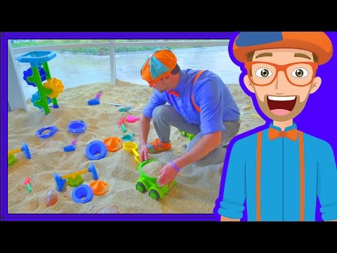 Blippi Plays at the Children's Museum | Learn Colors for Toddlers