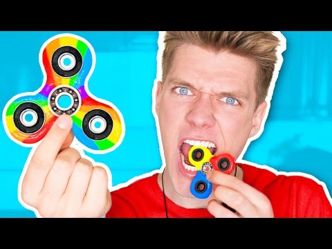 DIY Candy Fidget Spinners YOU CAN EAT!!!!!!! Rare Edible Fidget Spinner Toys & Tricks