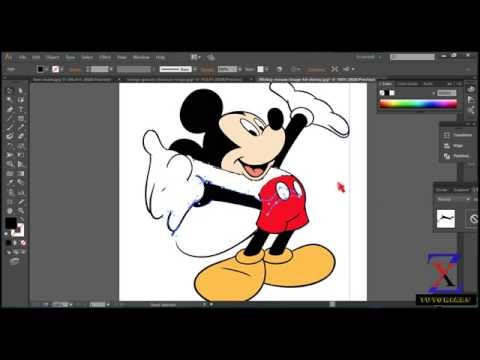 Convert a JPG, PNG illustration to an editable vector image