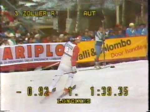 Alpine skiing, World Championships, Bormio 1985 - Men's Slalom