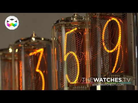 Fascinating Nixie Tube Clock at the M.A.D Gallery