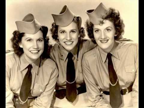 The Andrews Sisters - Boogie Woogie Bugle Boy