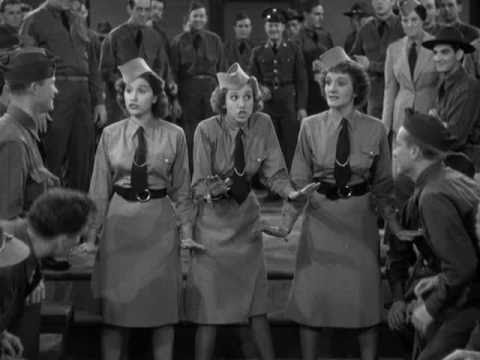 Boogie Woogie Bugle Boy - The Andrews Sisters w/Lyrics