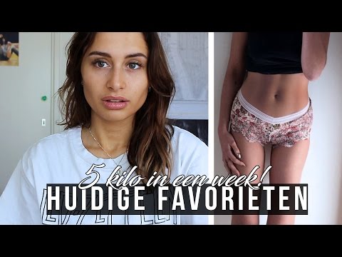 HOE IK 5 KG IN EEN WEEK AFVIEL | Huidige Favorieten ☆ SAAR