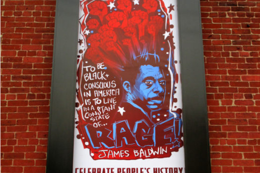 James Baldwin Mural in Pittsburgh