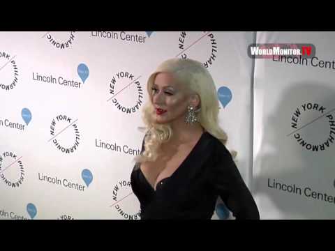 Christina Aguilera at Sinatra Voice for A Century New York Event