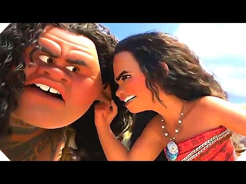 Disney's MOANA - Moana Meets Maui - Movie Clip (2016)