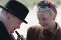 Brian Cox and Miranda Richardson in Churchill.