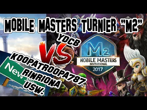 Mobile Masters Summoners War Turnier / 25.000 USD || Summoners War [Deutsch/German]