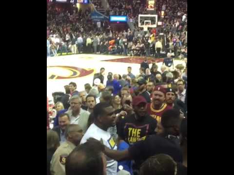 Draymond Green's Mom Mary Babers Fights With Cavs Fans