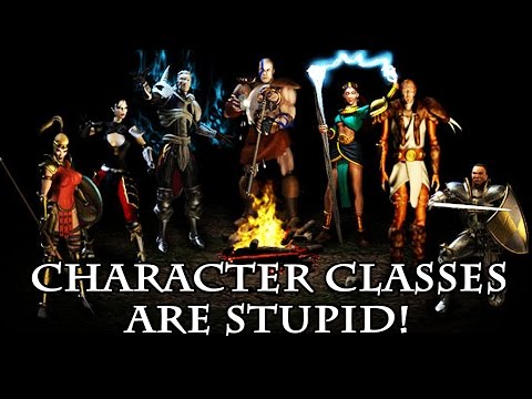 Why character classes in RPGs are stupid