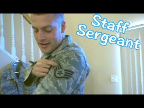 First day of Staff Sergeant