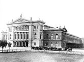 Der zweite Wiener Südbahnhof nach seiner Fertigstellung