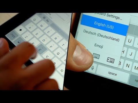 iOS 11: One-handed keyboard and key flicks