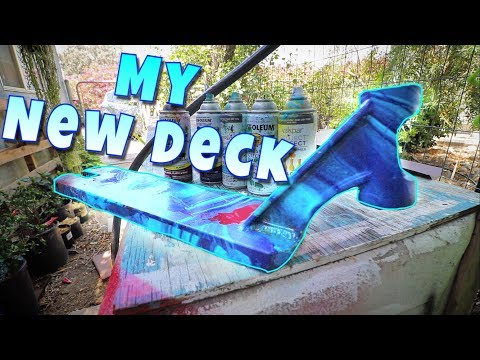 INSANE SCOOTER DECK  DIY CUSTOM PAINT