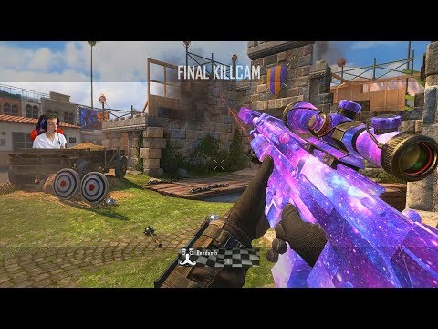 CUSTOM CAMO TRICKSHOTTING ON BO2! (DARK MATTER?)