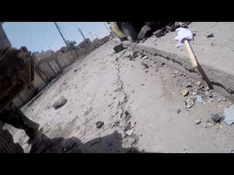 Iraqi Journalist's  GoPro Deflects a Sniper's Bullet