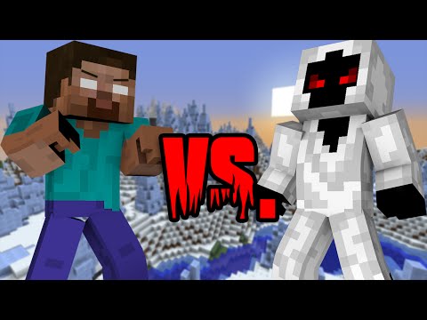 Herobrine VS Entity 303 - Minecraft