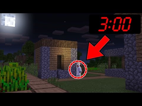 Can you find ENTITY 303 in Minecraft Pocket Edition at 3:00 AM???