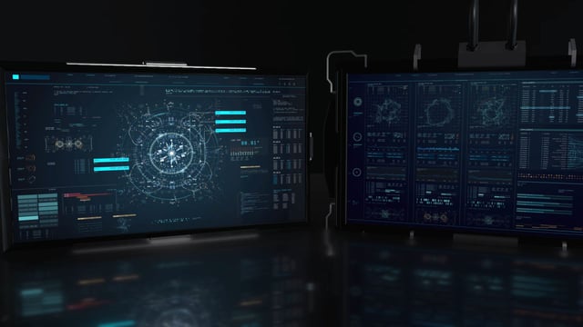 FUI ECHO - Screen Graphics / Fantasy User Interface