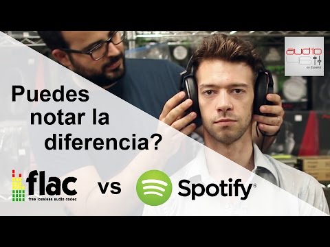 SPOTIFY vs FLAC Escucha a ciegas. Puedes notar la diferencia?