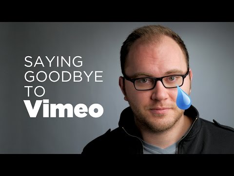 Goodbye Vimeo :-(