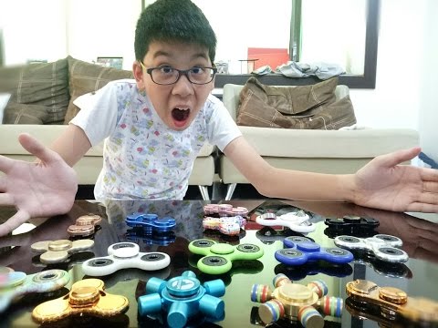 BEST Fidget Spinner COLLECTION!! - INSANE Hand Spinners!! 😱