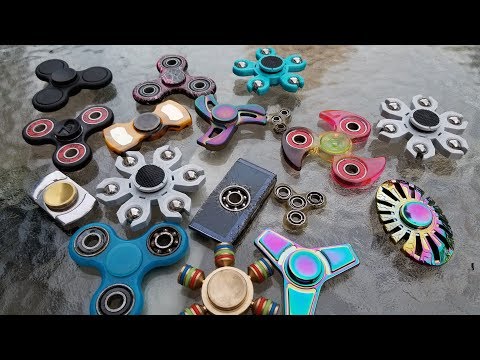 Fidget Spinner Collection and Giveaway Winners.