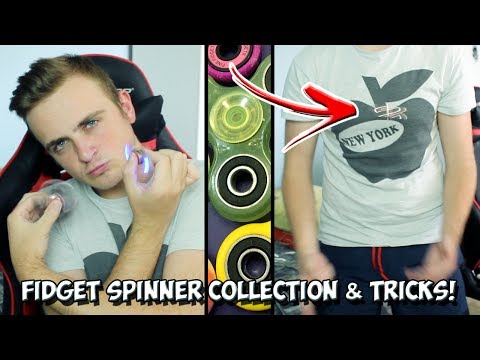 Fidget Spinners | Tricks, My Collection, Unboxing/Review & Spin Challenge