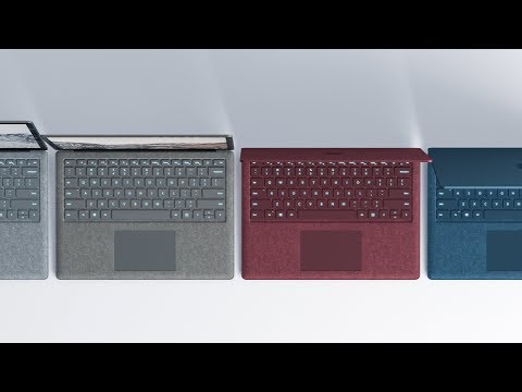 The new Microsoft Surface Laptop