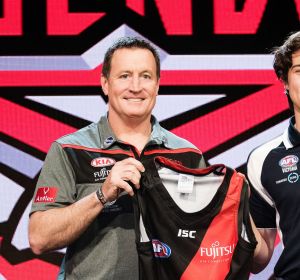 Coach John Worsfold and the Essendon recruiters chose Andy McGrath as the Bombers' first ever No.1 pick