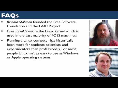 Free and Open Source Software